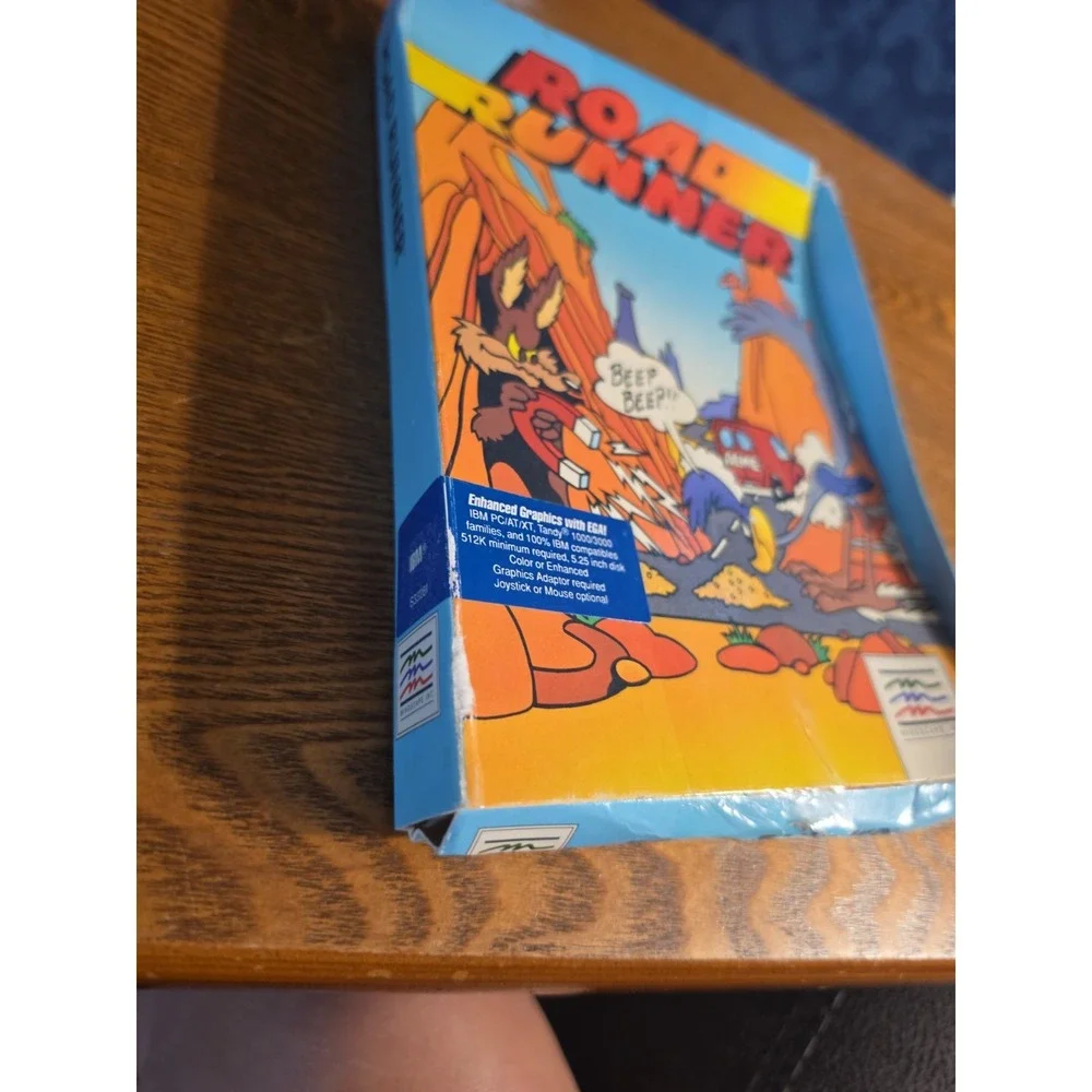Road Runner game for Commodore 64 128 In Box